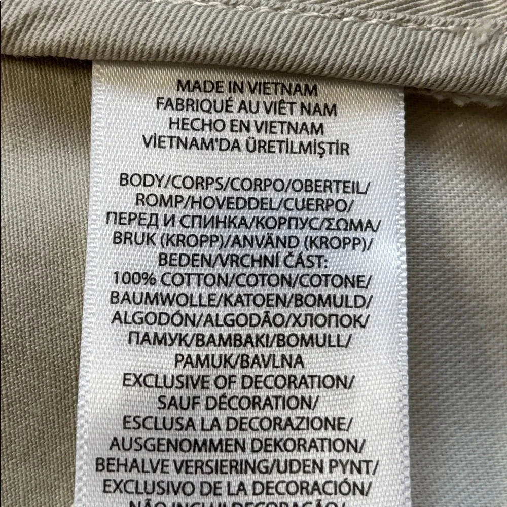 New Polo Ralph Lauren Classic Khaki Cream 10-inch Relaxed Fit Men's Short W/34